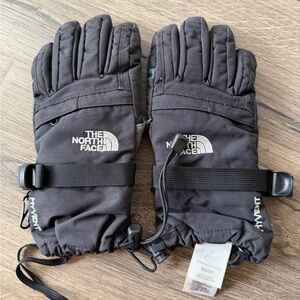 North Face Hyvent Women’s XSmall Black Heavyweight Winter Gloves!